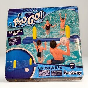 Bestway H2O GO! Volleyball Set Blow Up Swim Pool Toy NEW